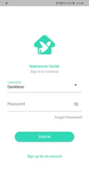 YoLink android App screenshot 2